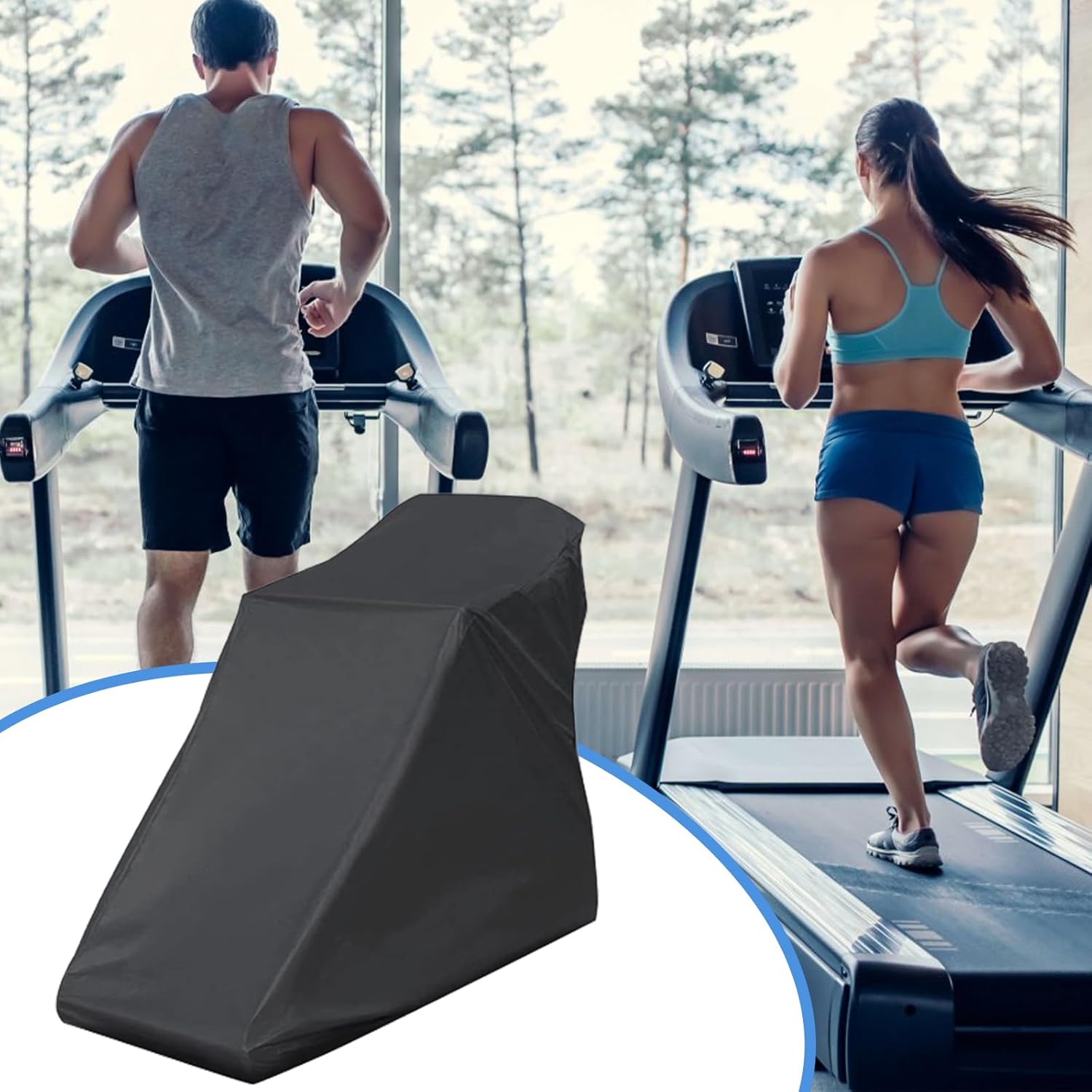 Copri-Tapis Roulant Esterno Pieghevole Oxford 210D - immagine 6