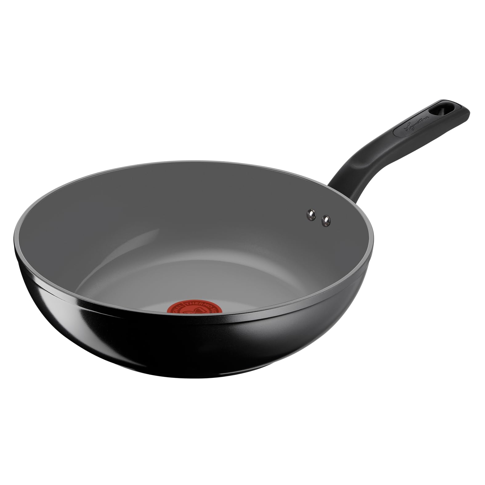 Lagostina Goccia Wok 28 cm con Rivestimento in Ceramica