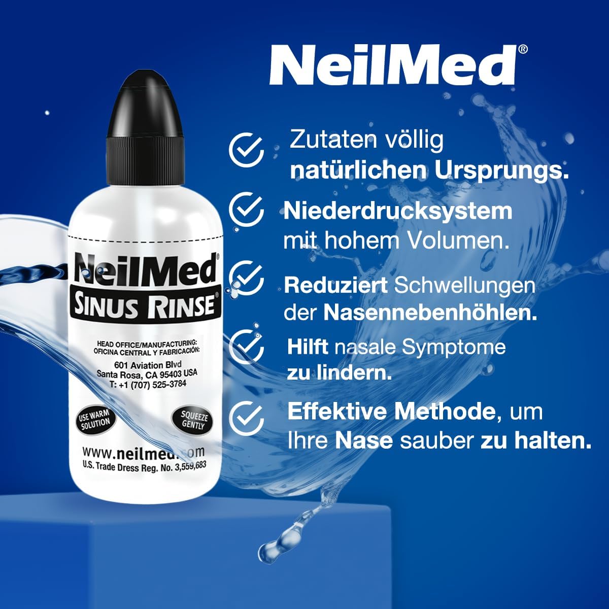 Neilmed - Lavaggio Nasale con 60 Erogazioni Saline - immagine 4