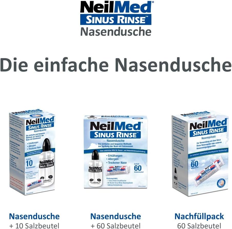 Neilmed - Lavaggio Nasale con 60 Erogazioni Saline - immagine 7