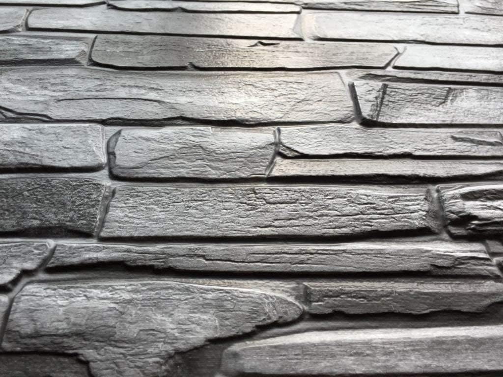 Grace Baltic - Pannelli da Parete 3D in PVC (10, Grigio) - immagine 3