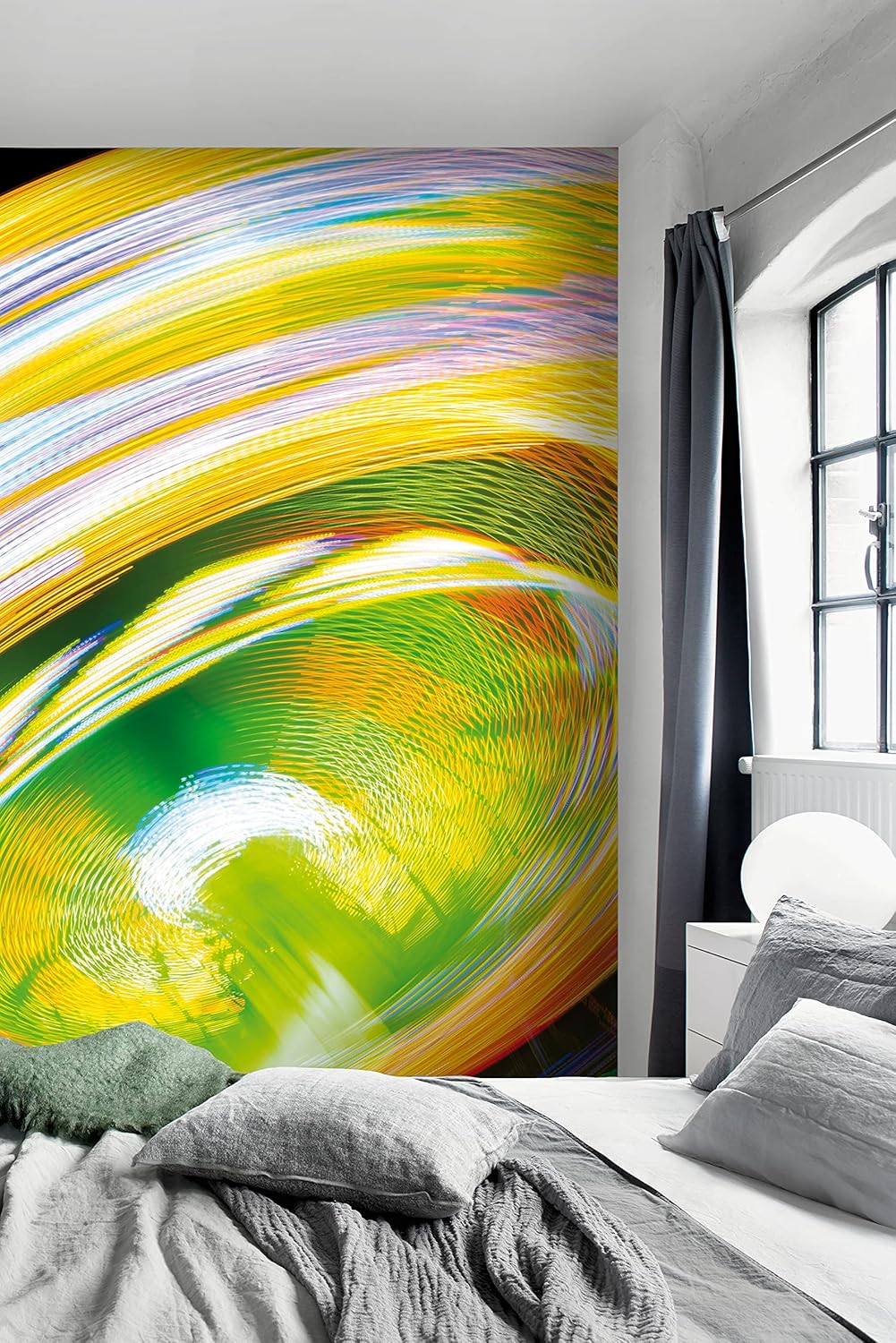 Rasch Carta da Parati Young Artists - Giallo, Verde e Blu - immagine 4