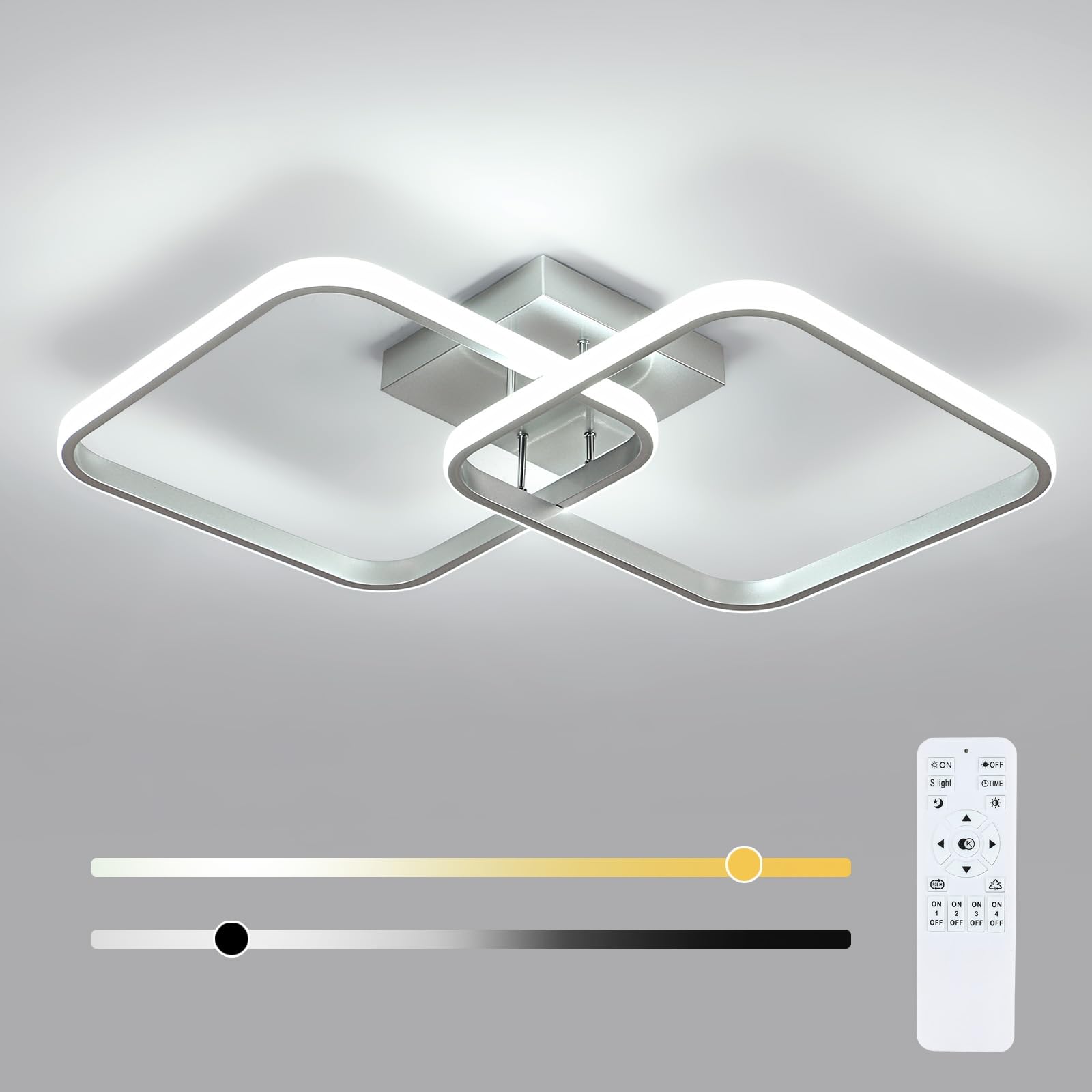 Plafoniera LED Dimmerabile 50W 5625LM con Telecomando