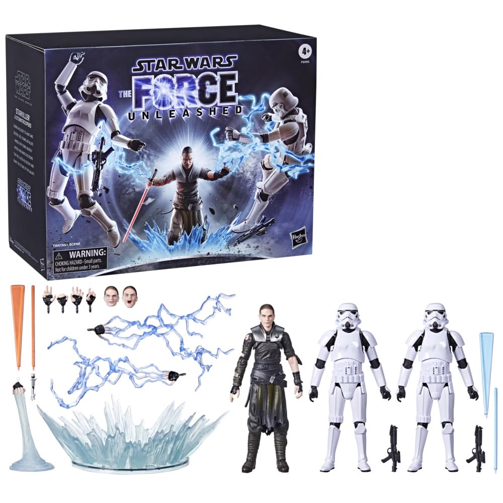 HASBRO Figura Starkiller & Stormtroopers Pack 15cm