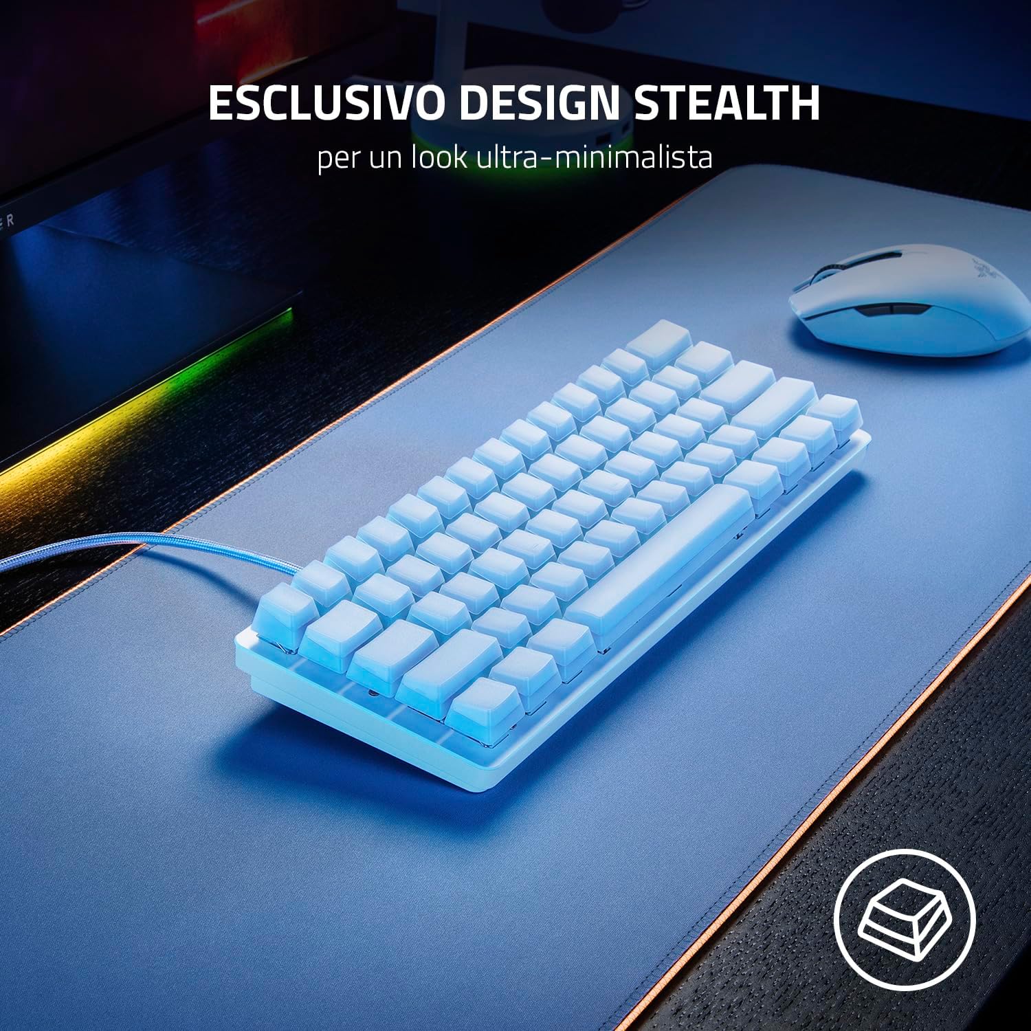 Razer Phantom Kit di Upgrade Tasti Stealth, Bianco - immagine 2