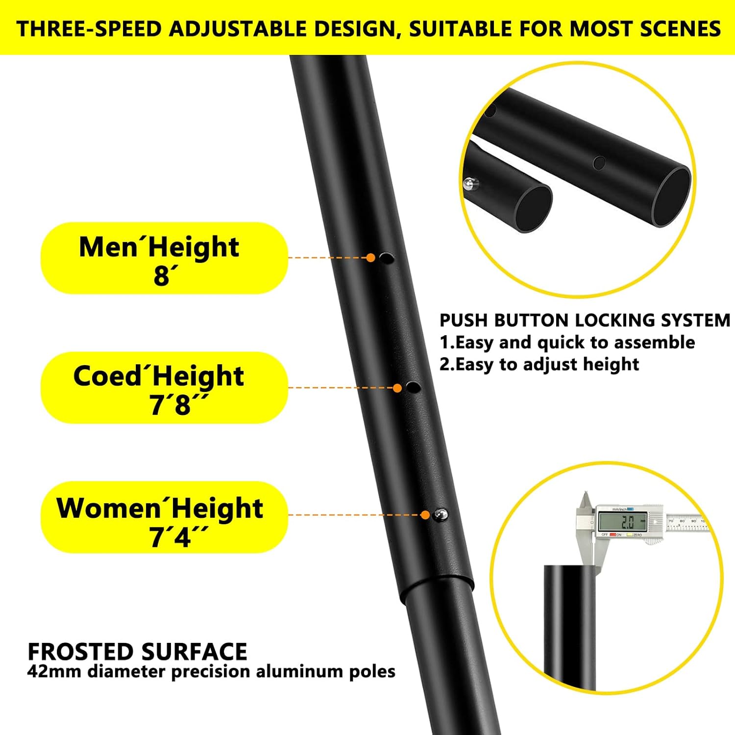 Airist Rete da Pallavolo Esterni con Pali in Alluminio - immagine 3