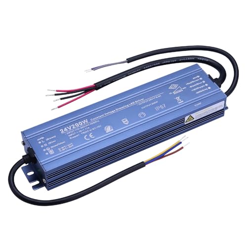 Benlun Alimentatore LED Dimmerabile 24V 8,5A 200W