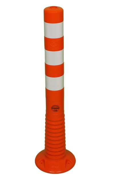 Posti Flessibili Elasto- 750mm, Arancione/Bianco