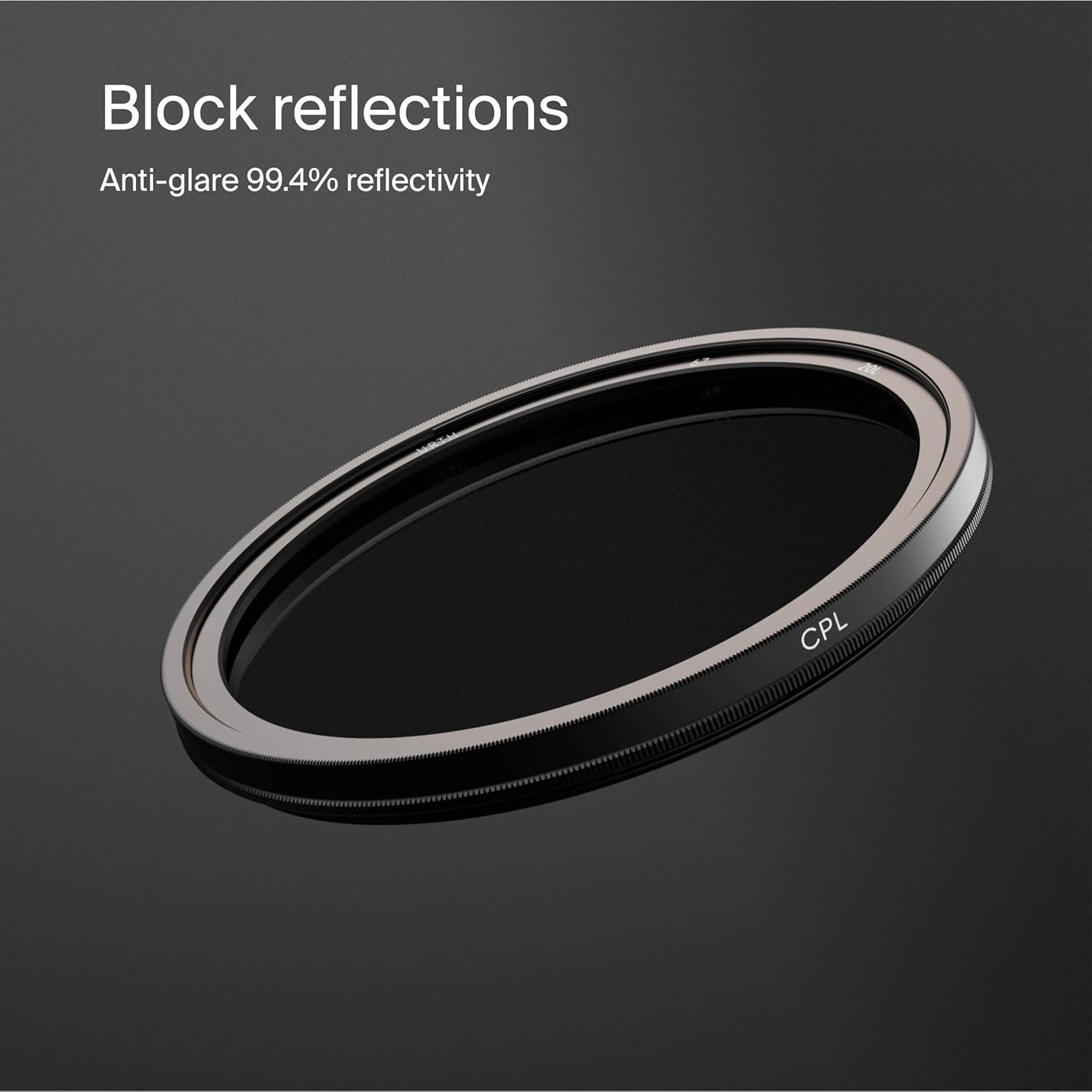 Urth Circular Polarizing (CPL) Lens Filter (Plus+) (58mm, Avvitare nel) - immagine 2