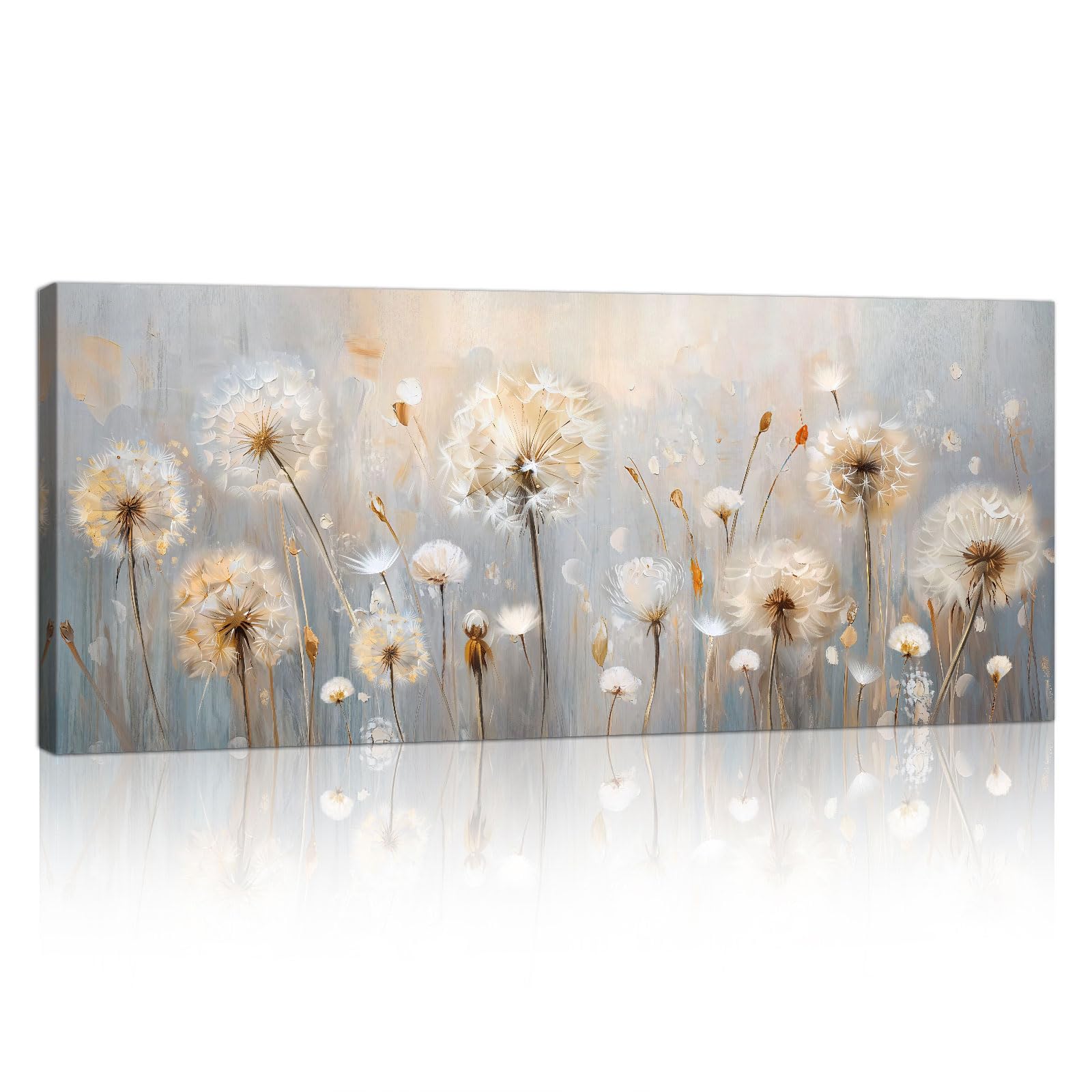 Grandi Fantasia Denti di Leone Quadri Moderni 120x50cm