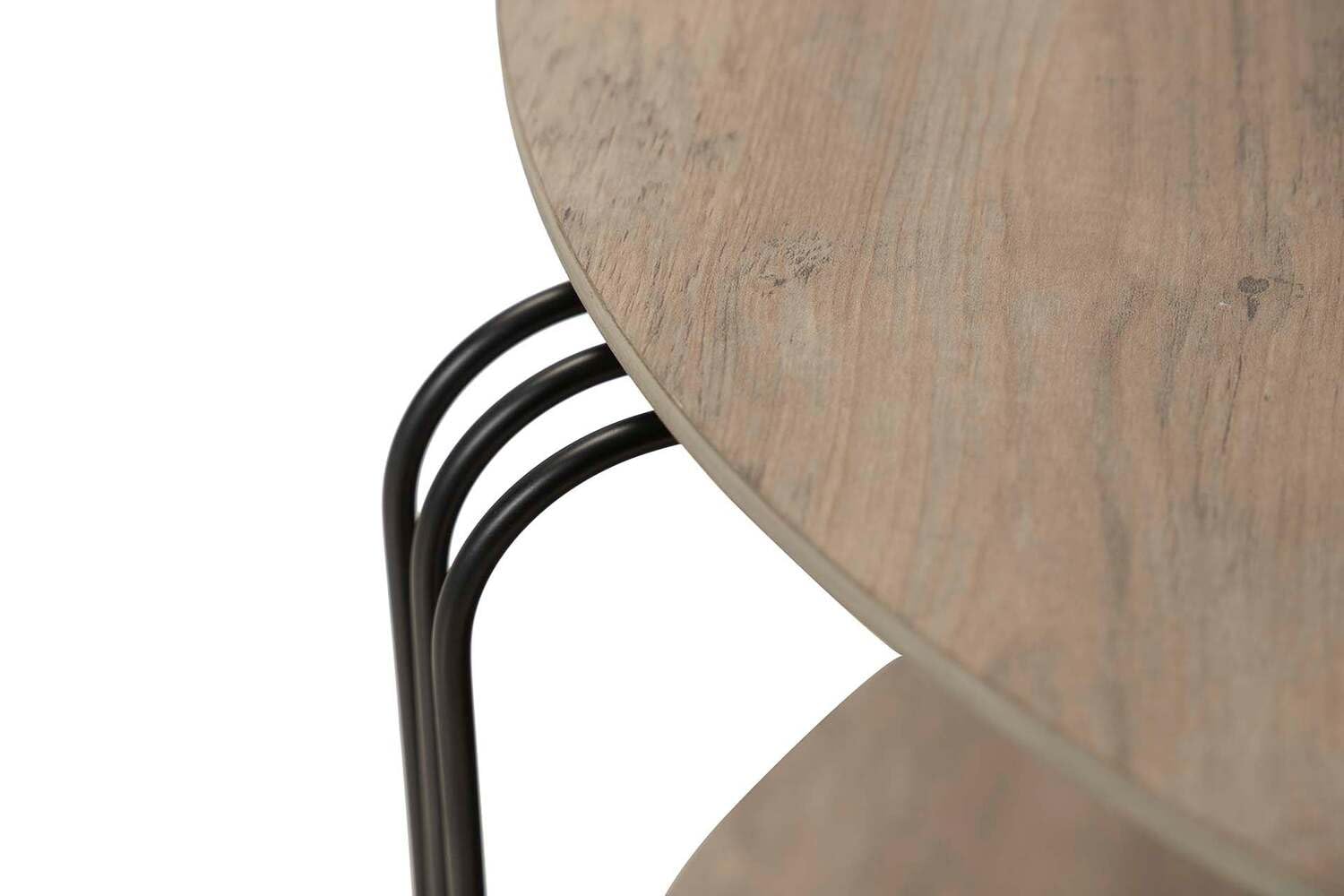 CONSOLA MDF METAL VINILO K/D 120x33x75 CM