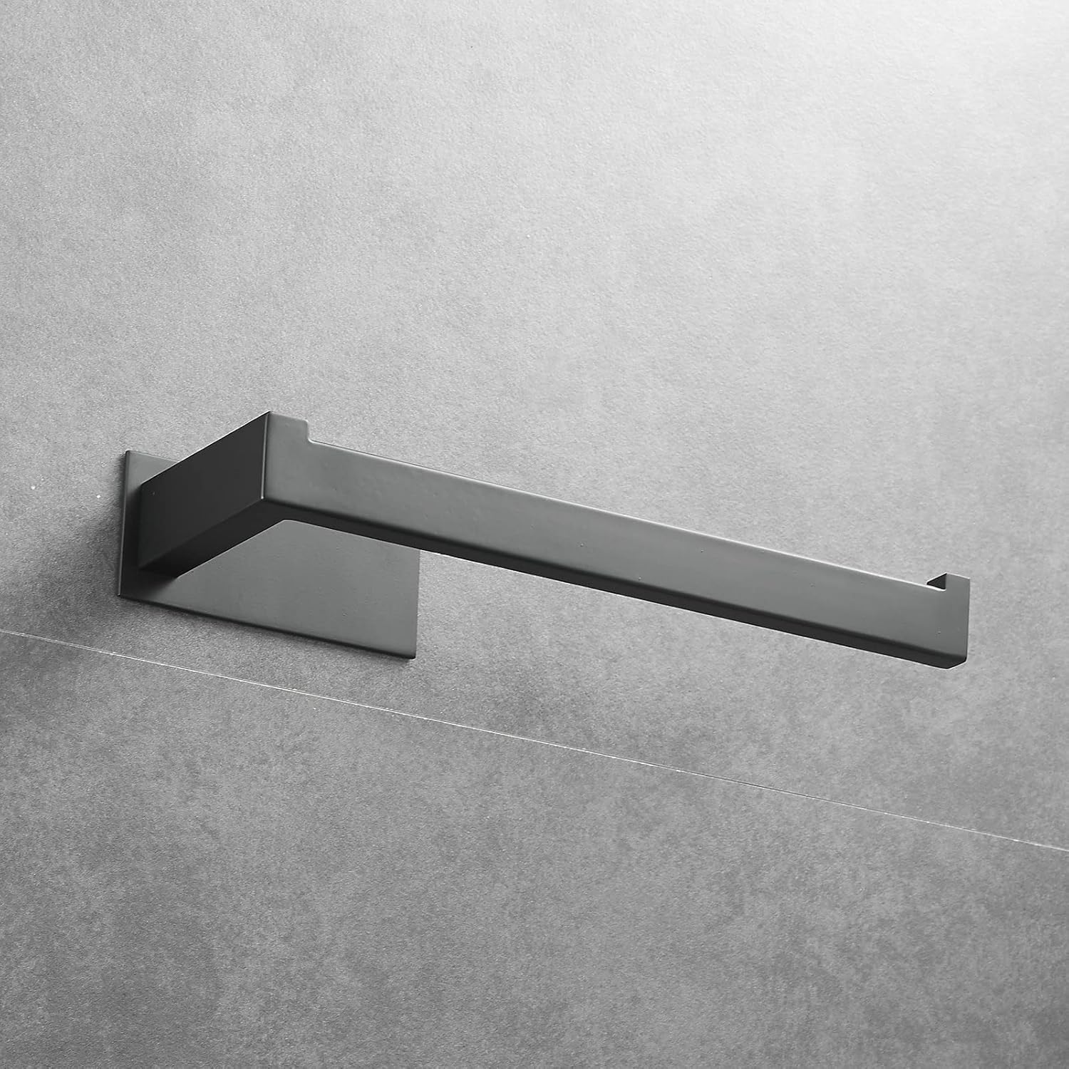 Beelee Set Accessori Bagno Autoadesivi 3 Pezzi, Nero - immagine 5