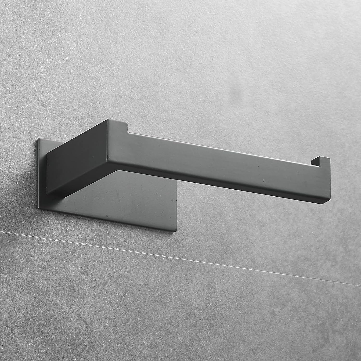 Beelee Set Accessori Bagno Autoadesivi 3 Pezzi, Nero - immagine 6