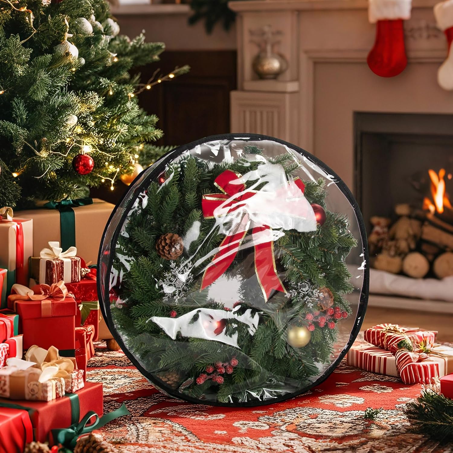 3 Sacchetti Trasparenti per Ghirlande Natalizie - immagine 5