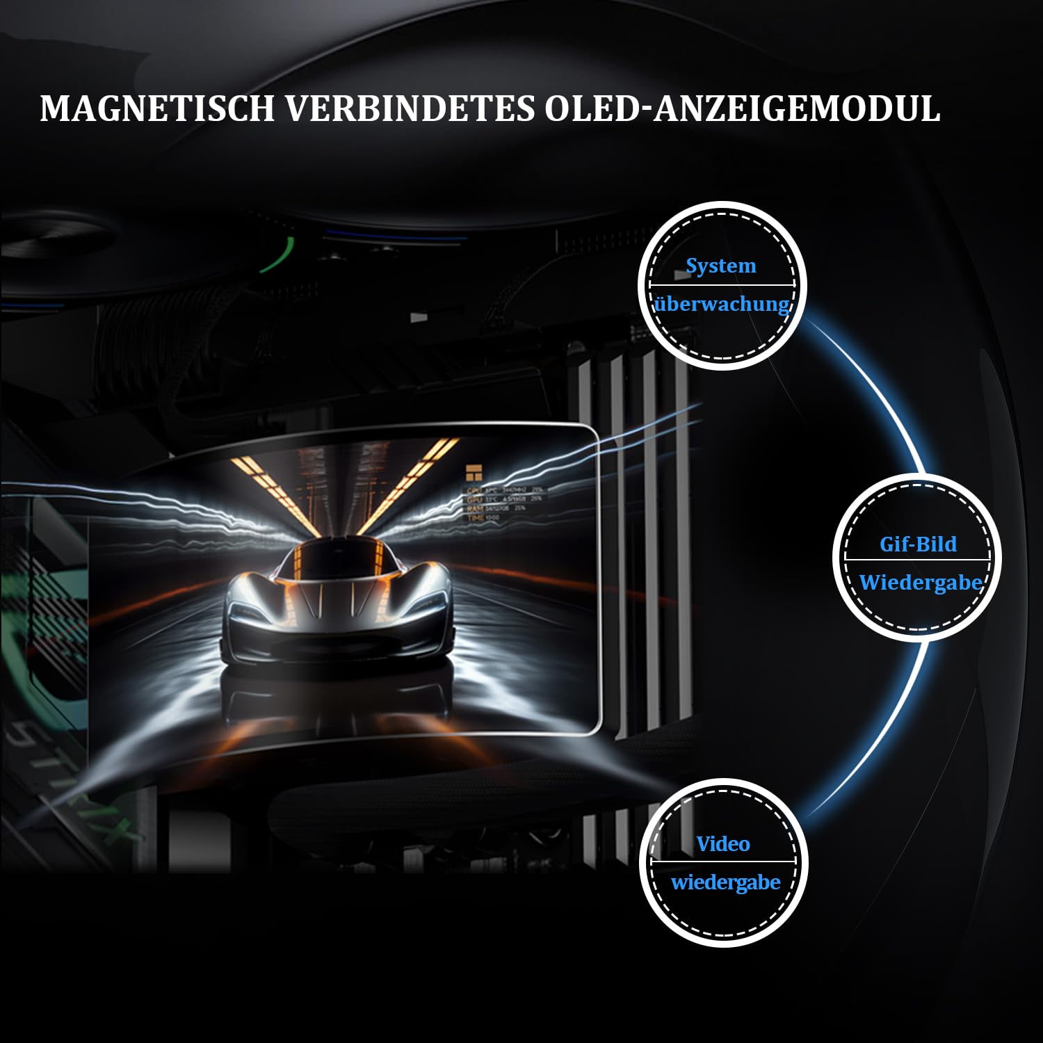 Tr Rainbow Vision 360 TURBO ARGB Black AIO - immagine 4