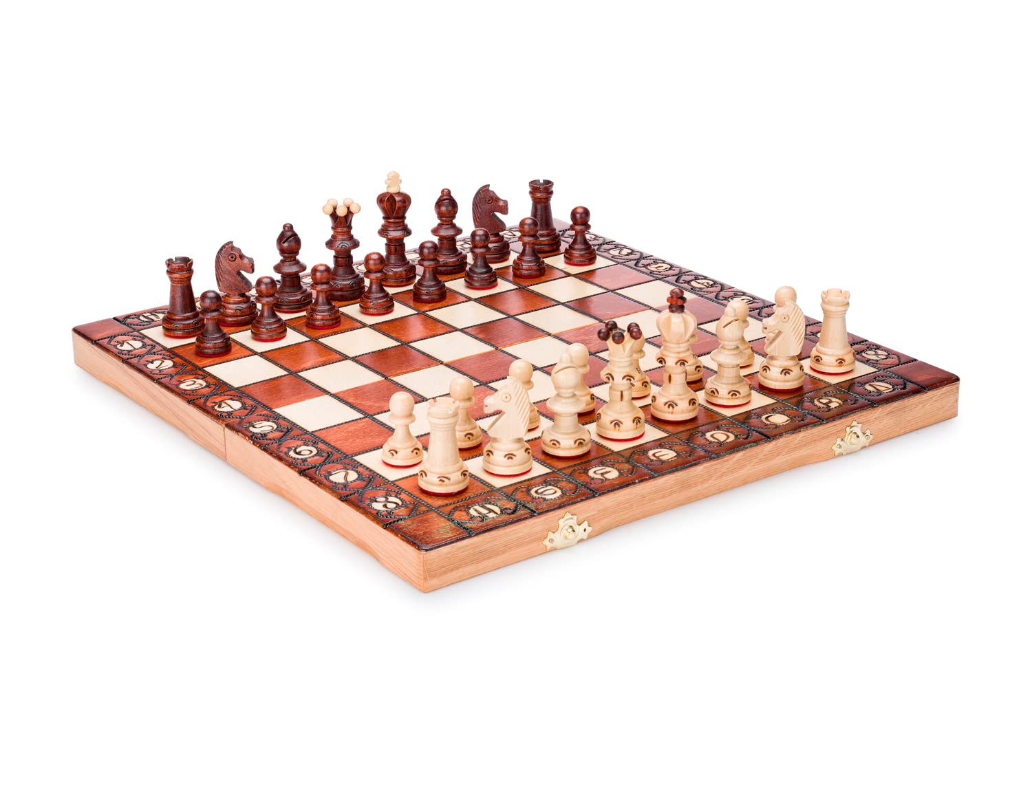 Chess And Games Shop Muba Set Scacchi in Legno Artigianale