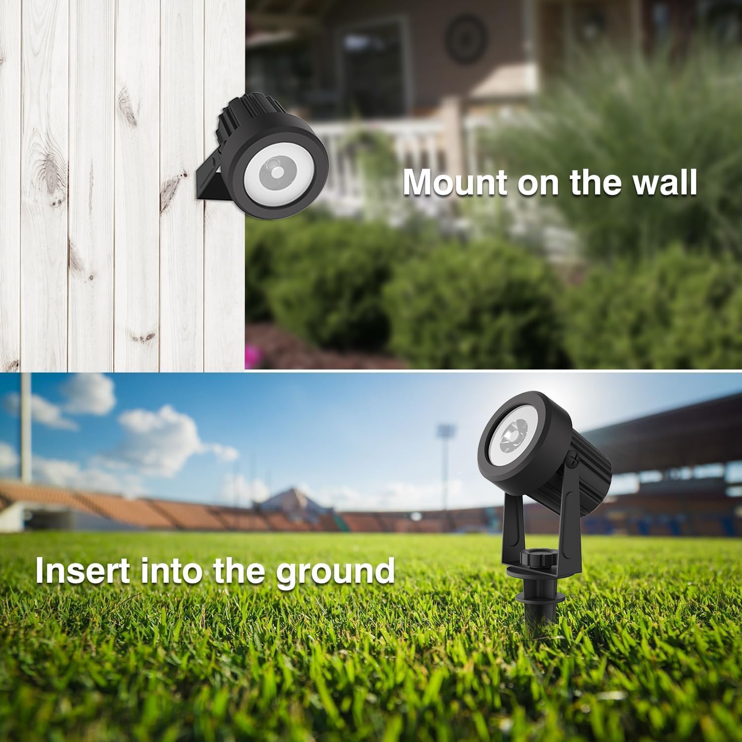 Natpow Faretti Solari a LED da Esterno 2 Pezzi - immagine 5