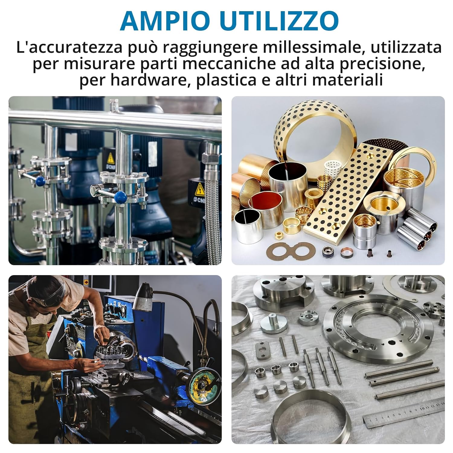 Autoutlet Micrometro Digitale Esterno LCD Professionale - immagine 6