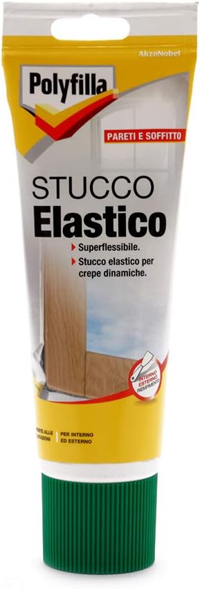 Polyfilla STUCCO ELASTICO per Muro Interno/Esterno 330 GR - immagine 1