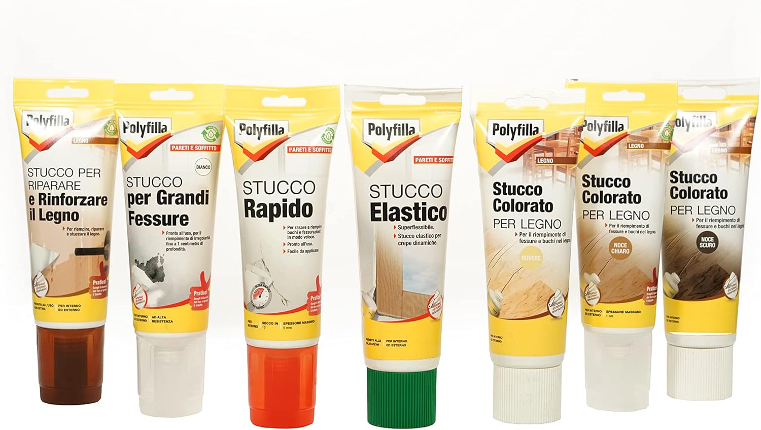 Polyfilla STUCCO ELASTICO per Muro Interno/Esterno 330 GR - immagine 3