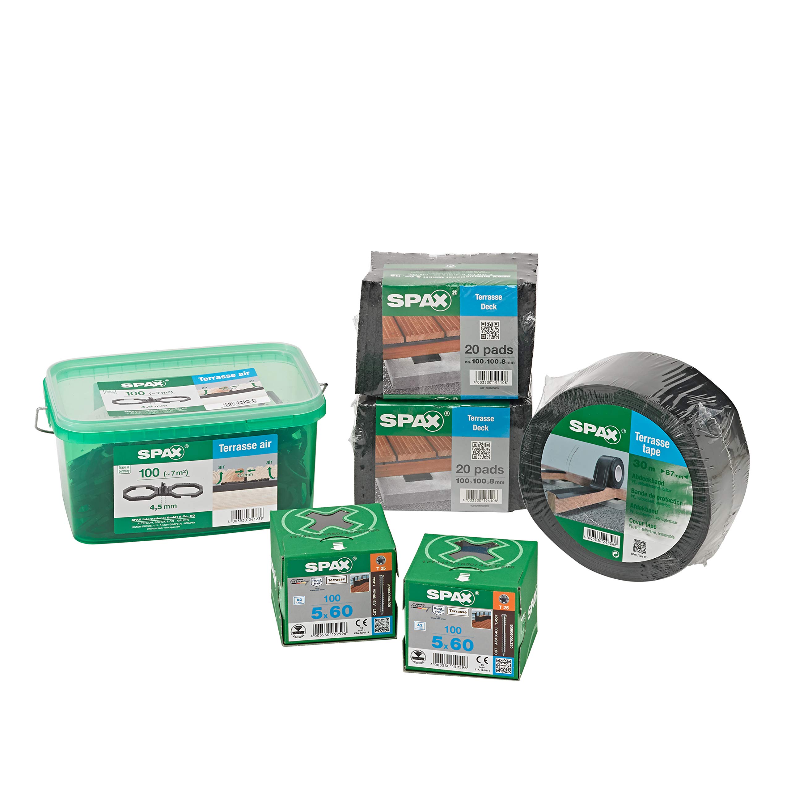 SPAX Set Espansione per Terrazze fino a 6 mq | SPAX International GmbH ...