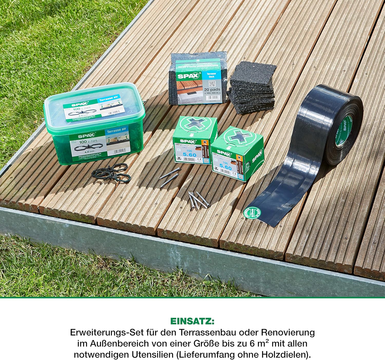 SPAX Set Espansione per Terrazze fino a 6 mq | SPAX International GmbH ...