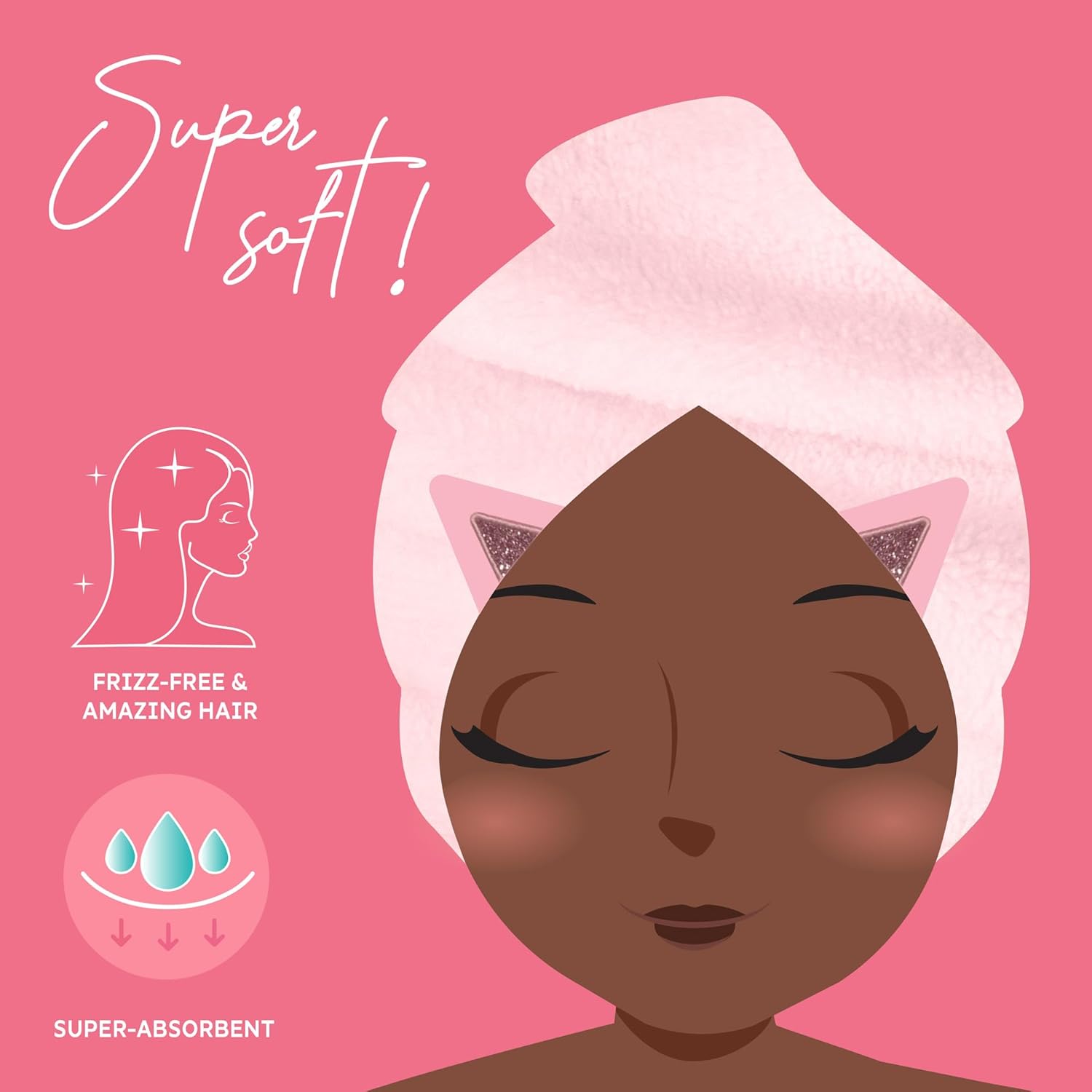 Legami - Turbante per Capelli Microfibra Love My Hair - immagine 2