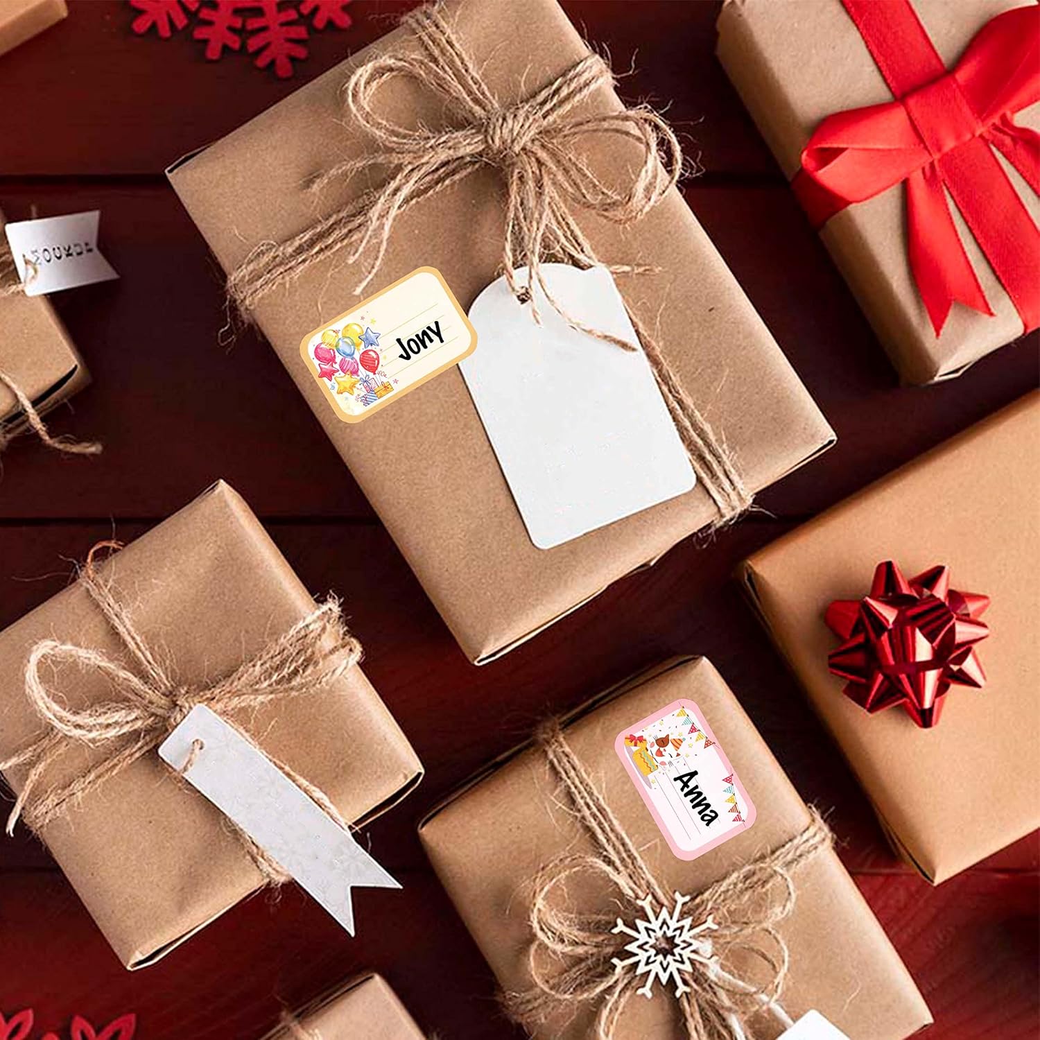 Arkamii Mini Rotolo Carta Regalo Kraft Avana 20m - immagine 4