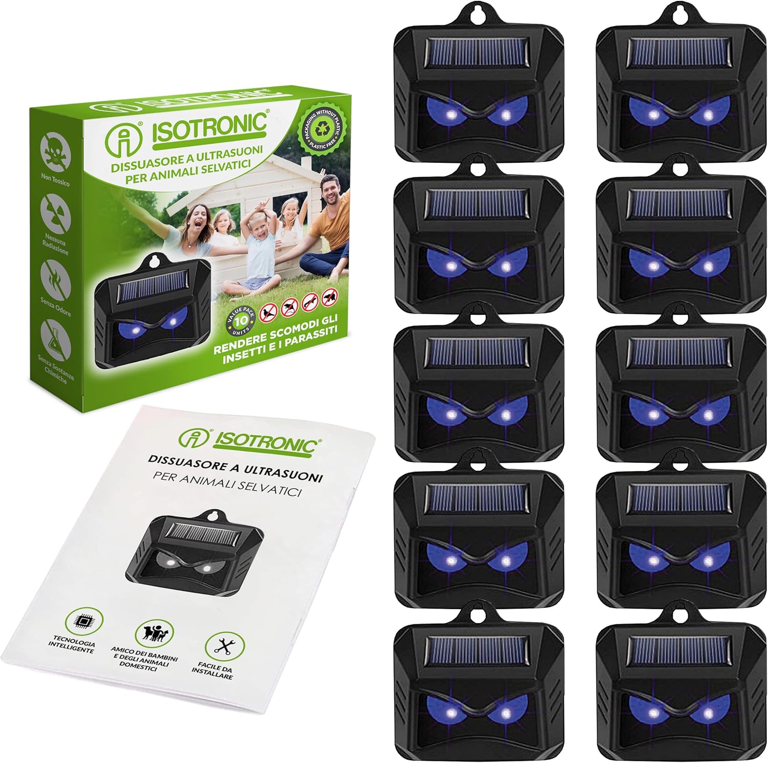 IsotronicO Repellente Solare per Animali Selvatici - immagine 1