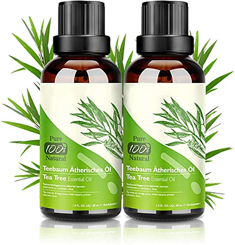 Tea Tree Oil Puro 100% Olio Essenziale 2 PACK 30ML - immagine 1