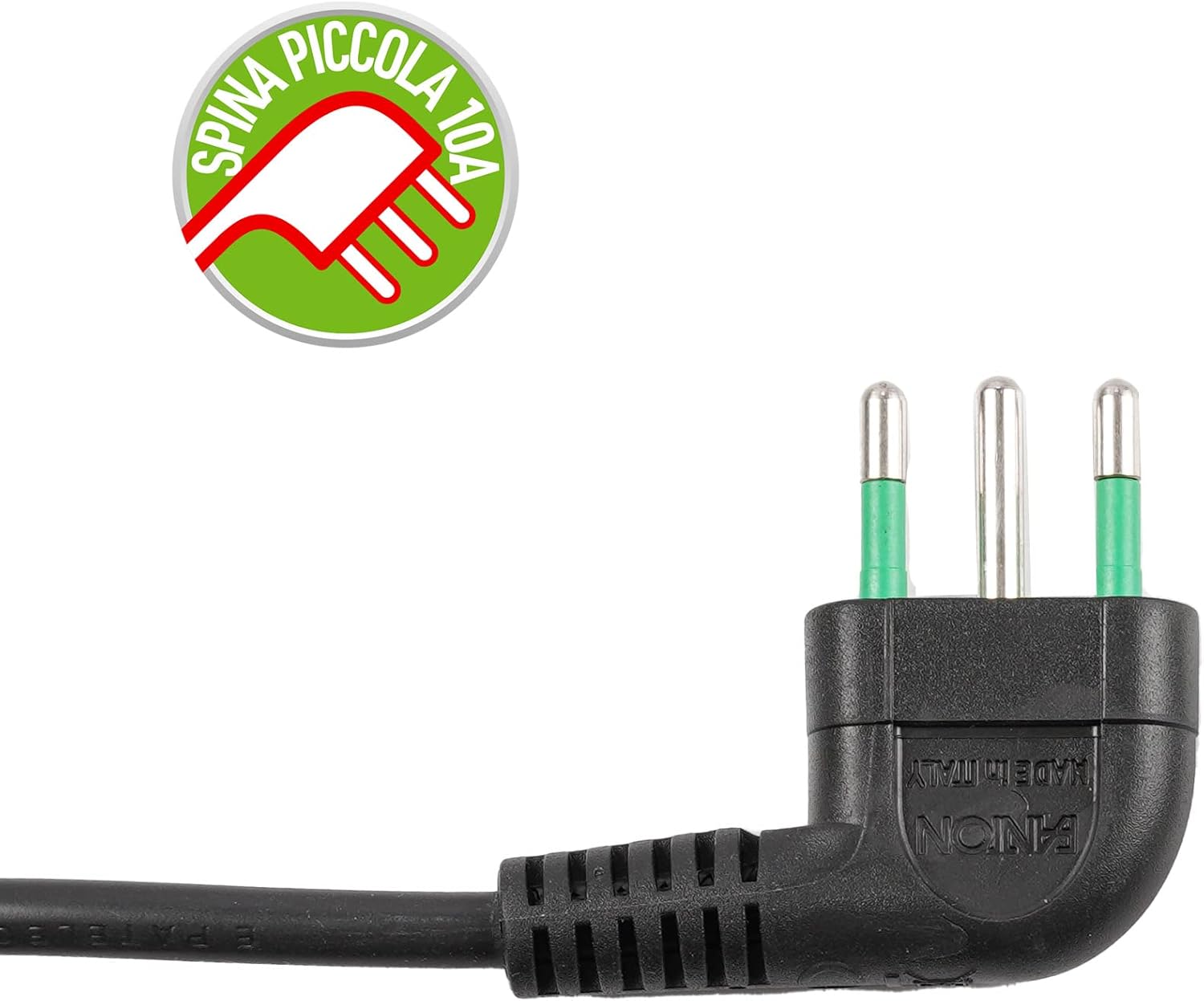 Fanton 481134-B Multipresa Elettrica 6 Posti, Nero - immagine 7