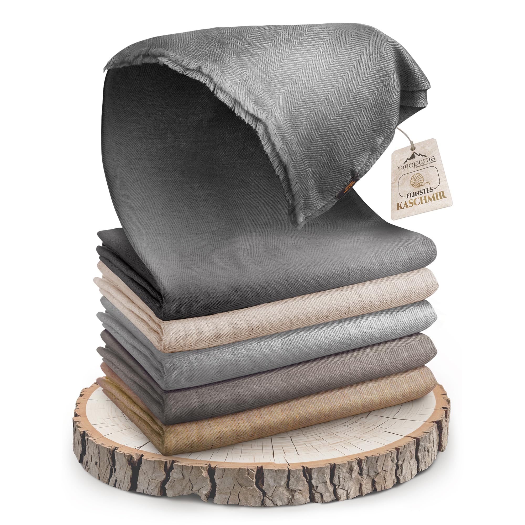 Yanopurna Coperta in Cashmere 135x270 cm