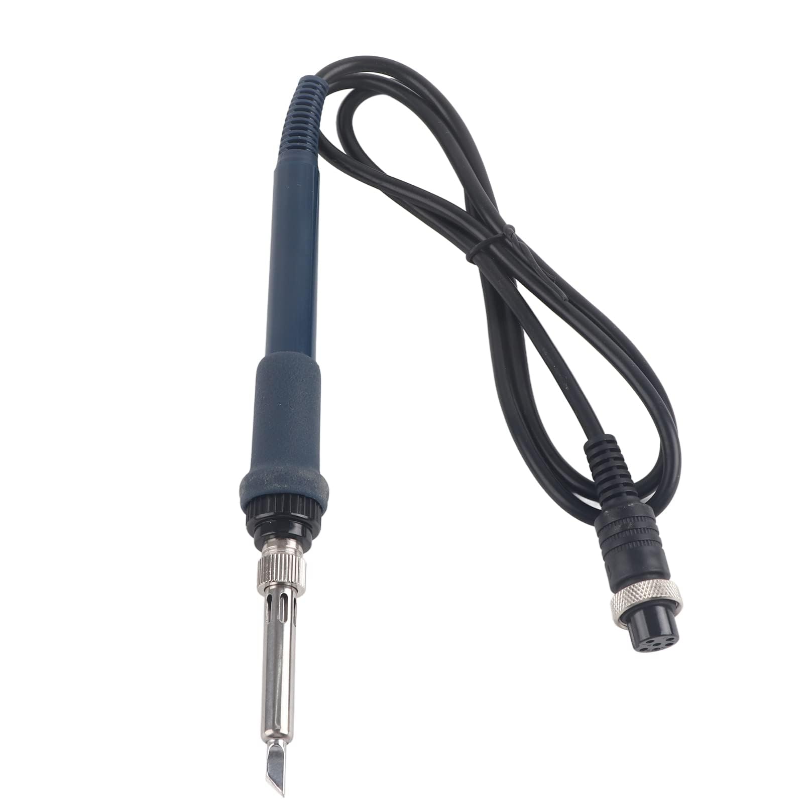 Maniglia per Saldatore Maniglia per Manipolo per Saldatura Maniglia per Presa a 6 Fori Strumenti di Saldatura Sostitutivi per Stazione di Presa 19 Cm 60 W DC 26 V SBK907B