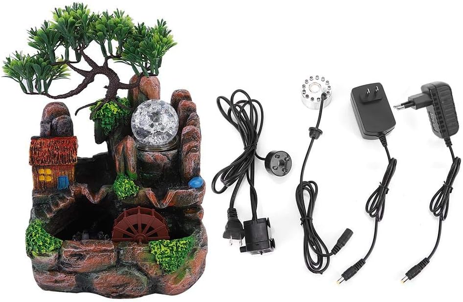 Ejoyous Fontana da Interno con Piante e Nebbia - immagine 8