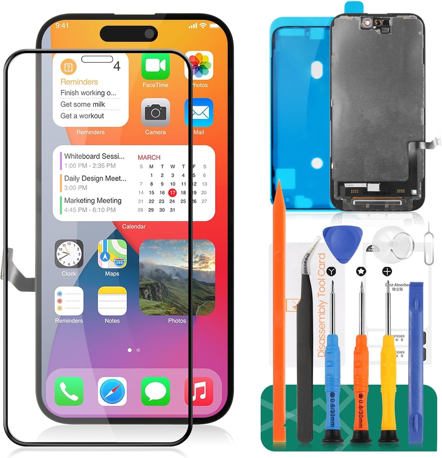 Incell - Schermo LCD di Ricambio per iPhone 13 Pro Max 6,7" - immagine 1