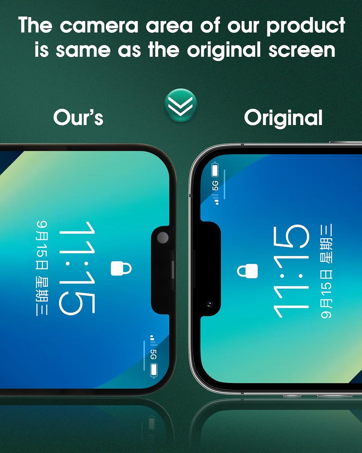 Incell - Schermo LCD di Ricambio per iPhone 13 Pro Max 6,7" - immagine 7