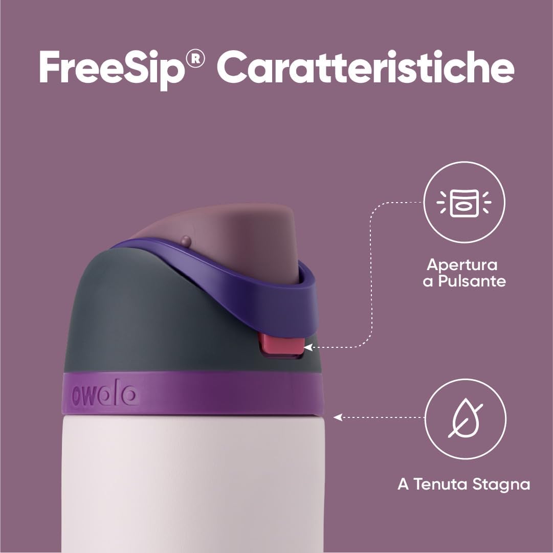 Owala FreeSip Borraccia Termica Acciaio Inox 710 ml - immagine 3