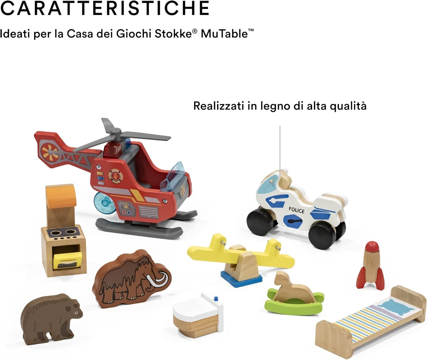 Stokke MuTable Accessori Casa dei Giochi by Hape Toys - immagine 2