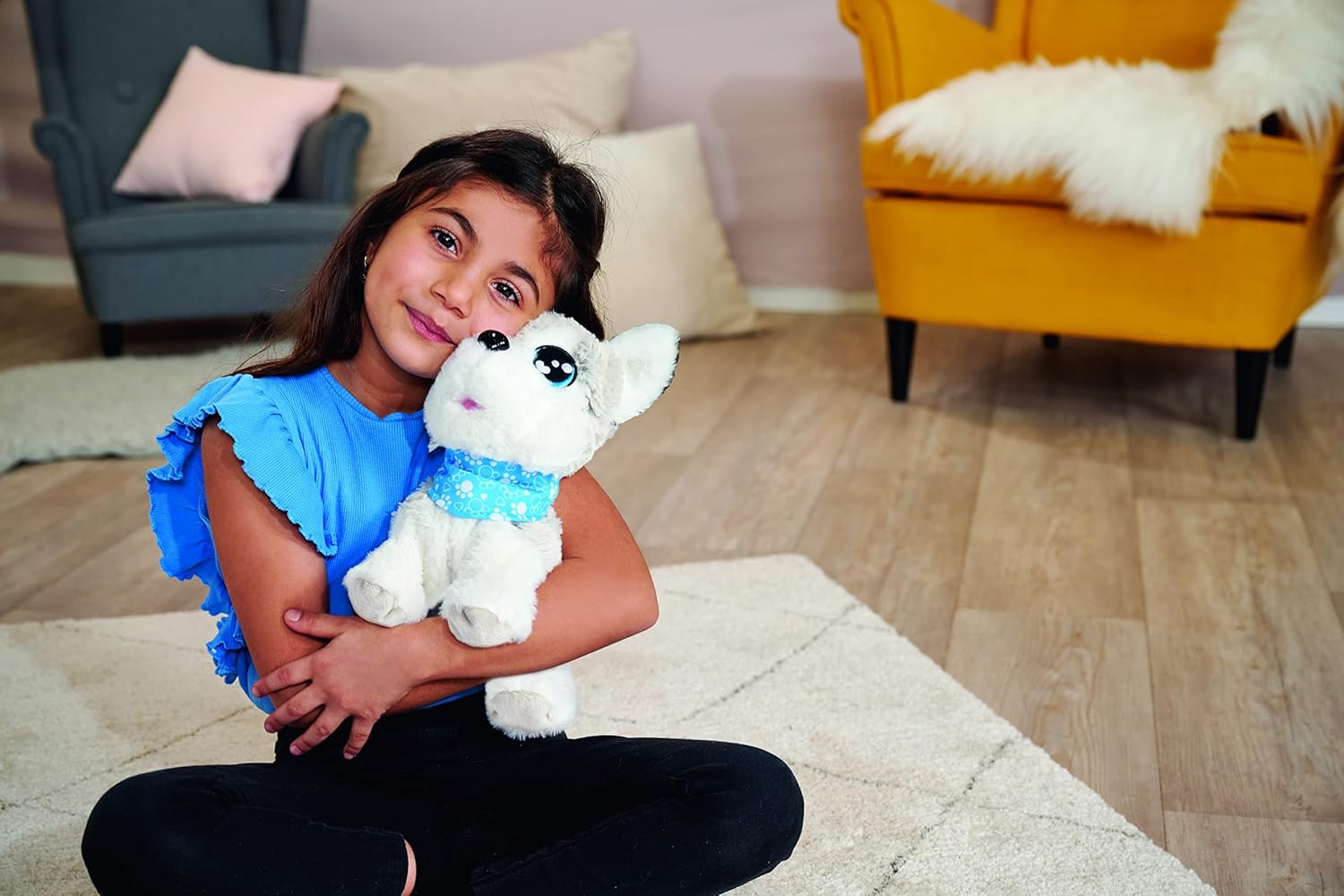 SIMBA ChiChi Love Husky - Peluche Interattivo 30 cm - immagine 5