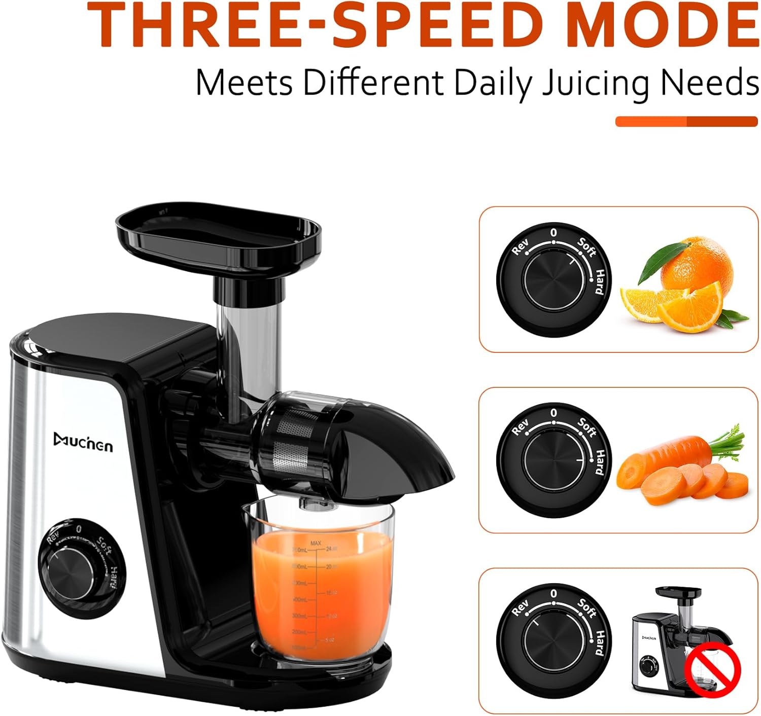 Muchen Estrattore di Frutta e Verdura a Freddo - immagine 4