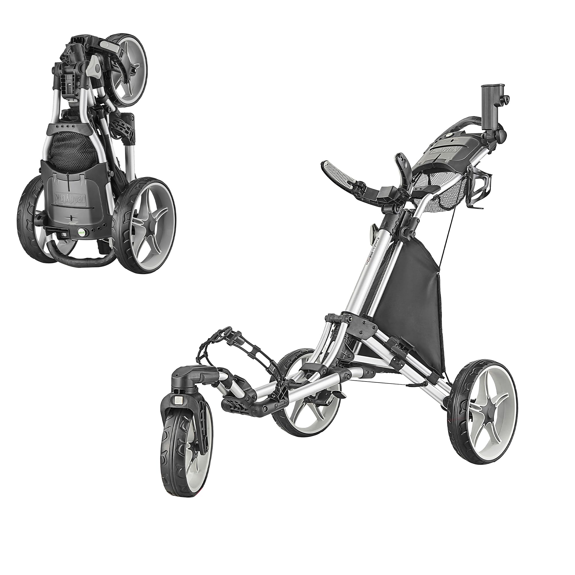 CaddyLite 15.3 Quad-Fold Golf Push Cart