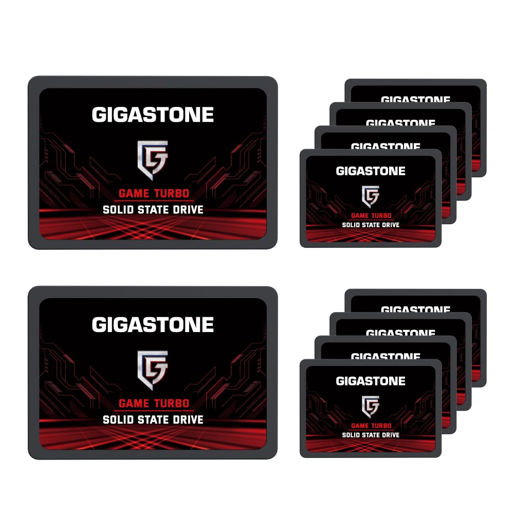Gigastone SSD SATA III 128GB (10 Pack) 2.5"
