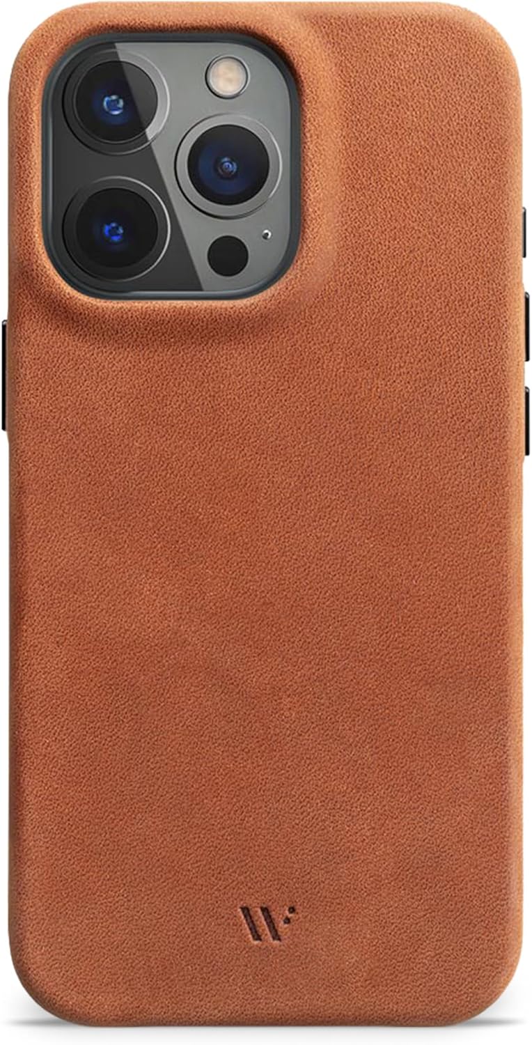 Wiiuka Custodia per iPhone 15 Pro in pelle tedesca, Marrone - immagine 1