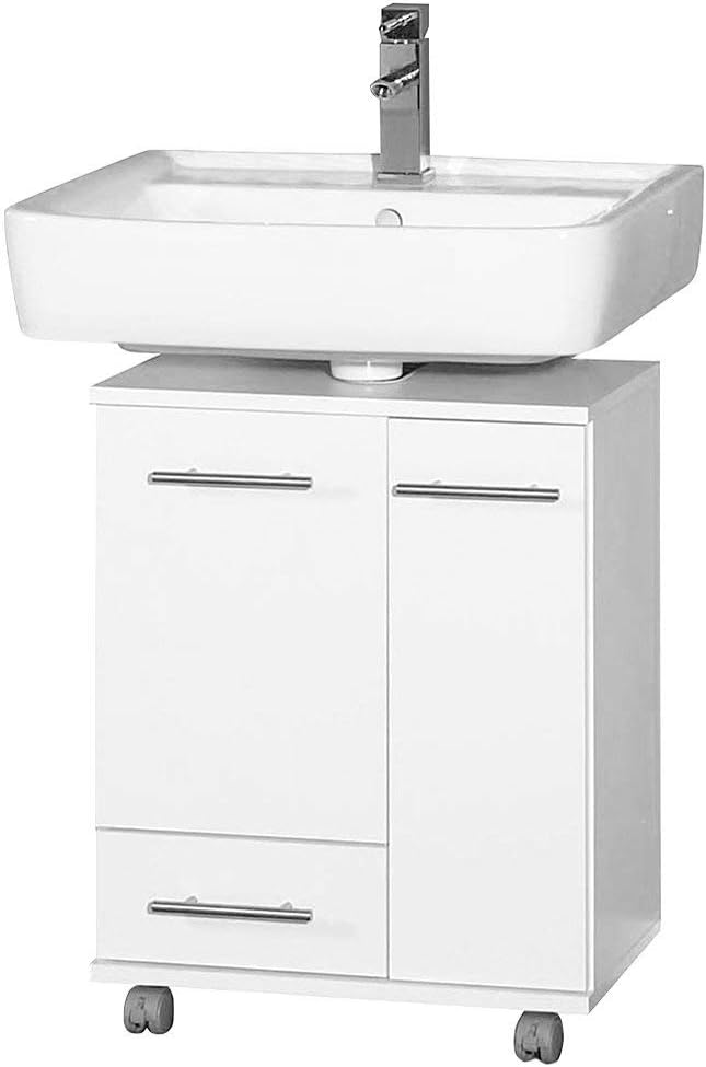 Schildmeyer 114669 - Mobile sottolavabo, 50 x 63,5 x 32,5 cm, Bianco