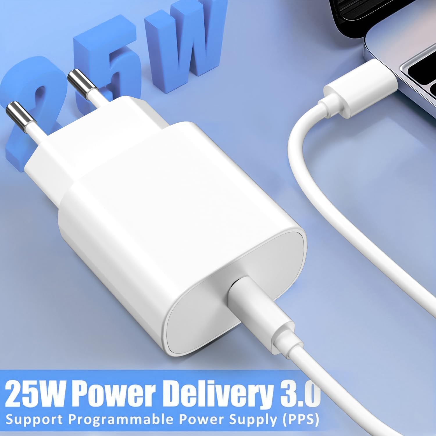 Caricatore USB C 25W PD 3.0 - immagine 5