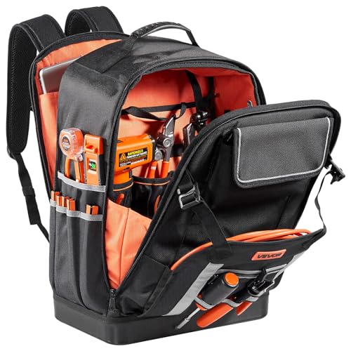 Vevor Zaino Portautensili 56 Tasche con Base Sagomata