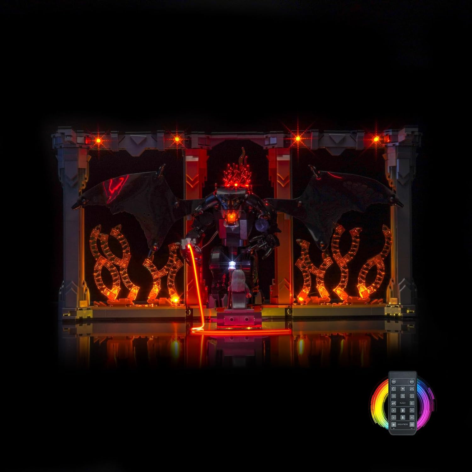 Kit Luce Telecomando per Lego Balrog Book Nook 10367 - immagine 1