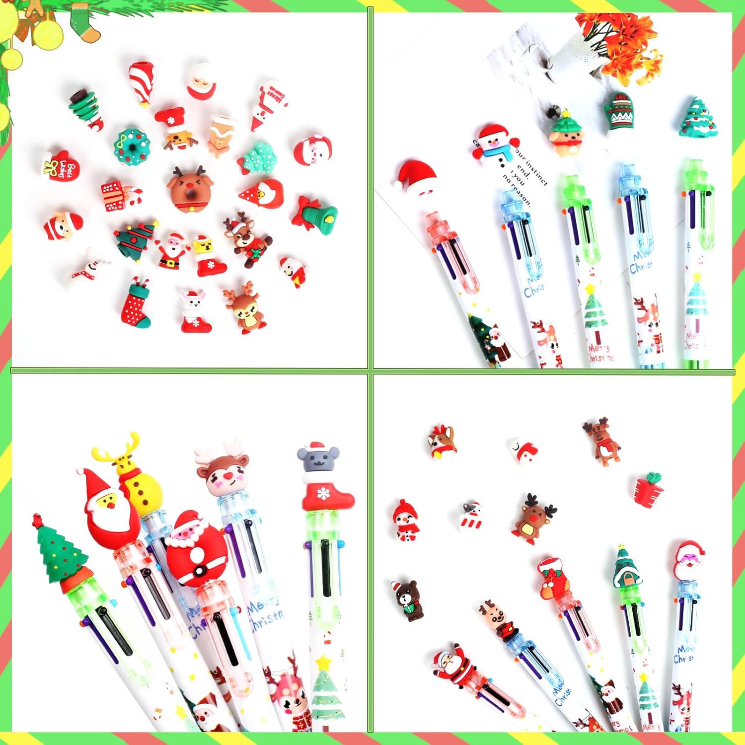 50 Penne Natalizie Bambini in 6 Colori - immagine 6