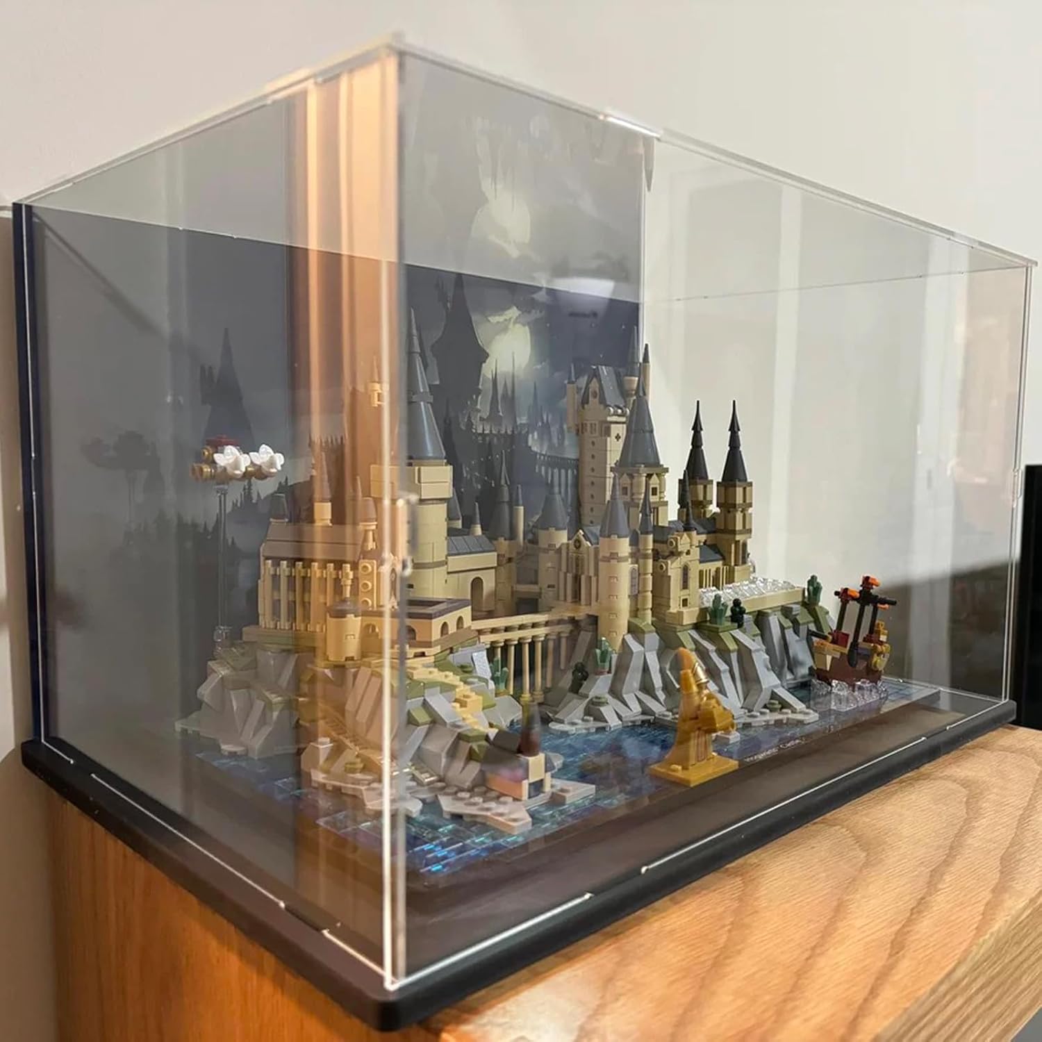 Teca Plexiglass Acrilico per Lego 76419 Castello Hogwarts - immagine 5