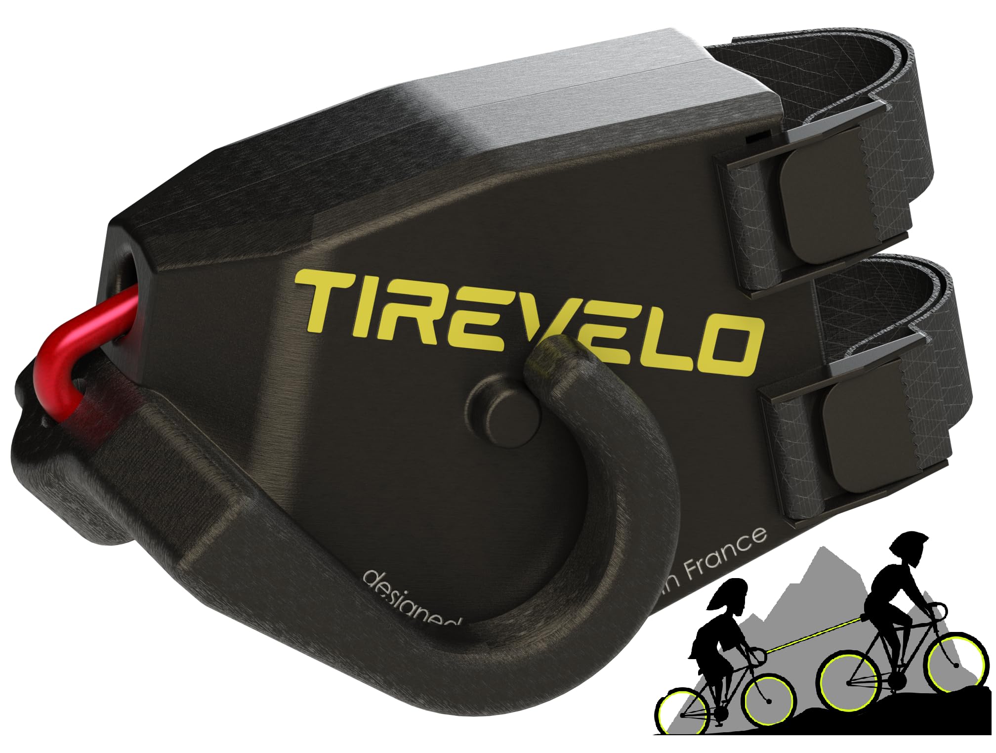 TIRE-VELO/TOW-Bike sistema di traino bici/corda traino bicicletta rimorchio